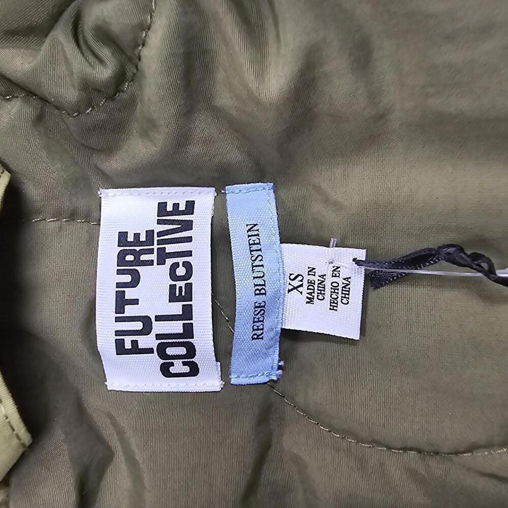 Women's Two Tone Quilt Lined Jacket | Future Collective | X Small - Picture 7 of 10